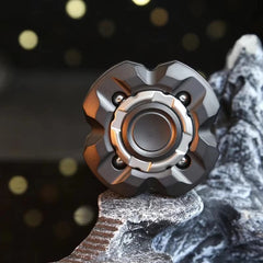Mini Exquisite Stainless Steel Hand Spinner Stylish Unique EDC Fidget Toys 07FC0E-D4 - KOEEK