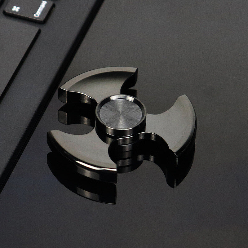 Pure Steel Fidget Hand Spinner Finger Gyro Toys EDC Focus Stress Reliever gift 07FC0E-D4 - KOEEK