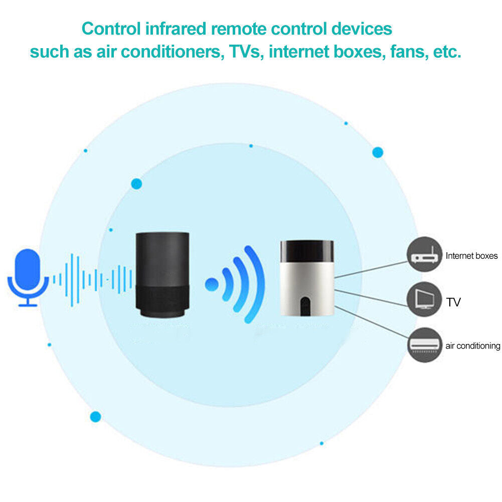 new TV Infrared Repeater Voice Phone Wifi Control Air Conditioner Intelligent Remote koeek - KOEEK