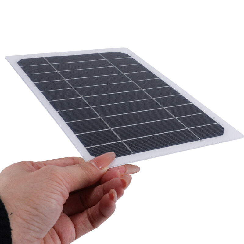 ny USB Solar Panel vedlikeholdslader Batterilader Kit Vedlikehold Båt Bil RV