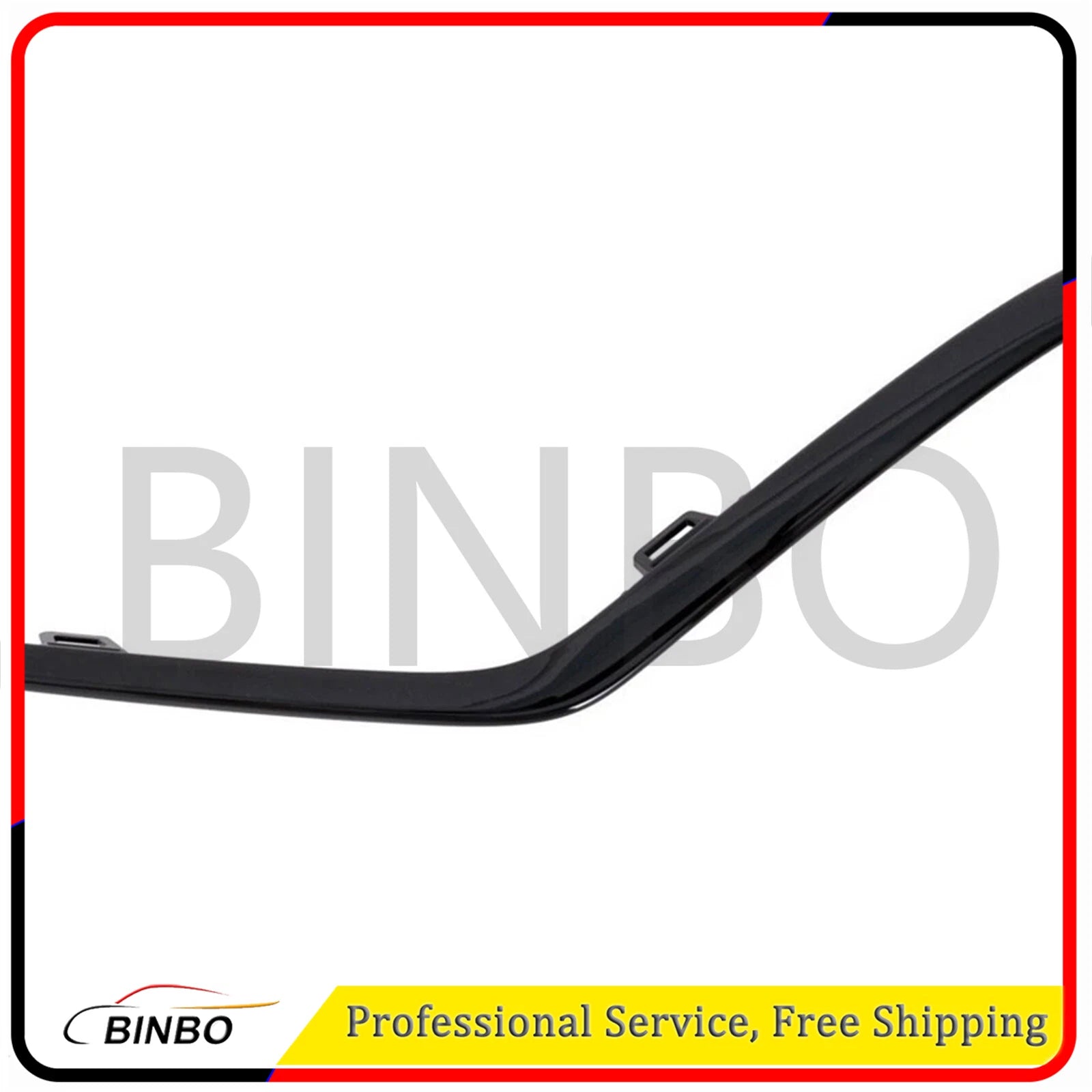 Pair Set of 2 Bumper Face Bar Trims Front Left-and-Right Outside for MB Mercedes 07FC0E-D4 - KOEEK