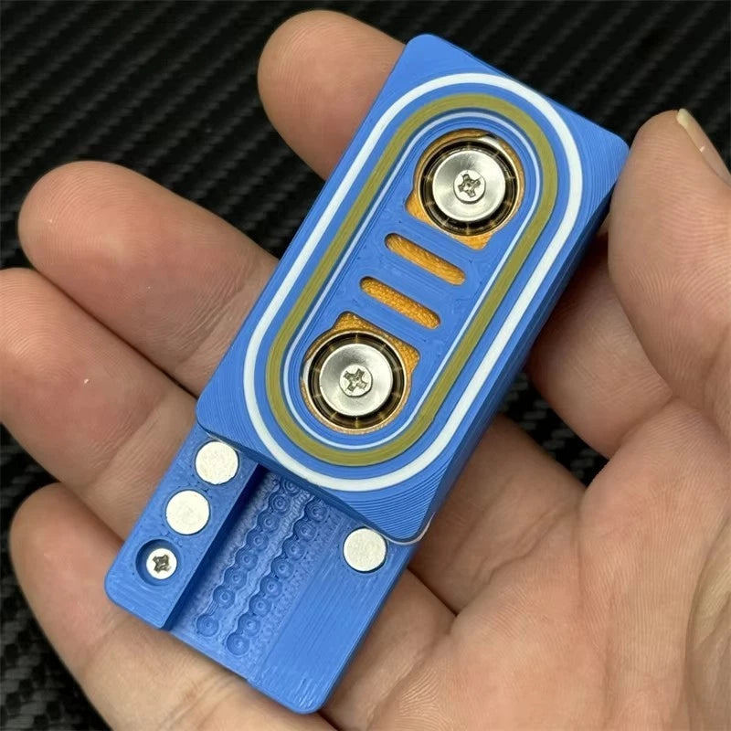 EDC Fidget Slider Mechanical Push Fidget Toys Tape Recorder 3D Plastic Toys Gift 07FC0E-D4 - KOEEK
