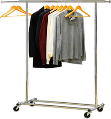 Heavy Duty Garment Rack, Chrome Plated 07FC0E-D4 - KOEEK