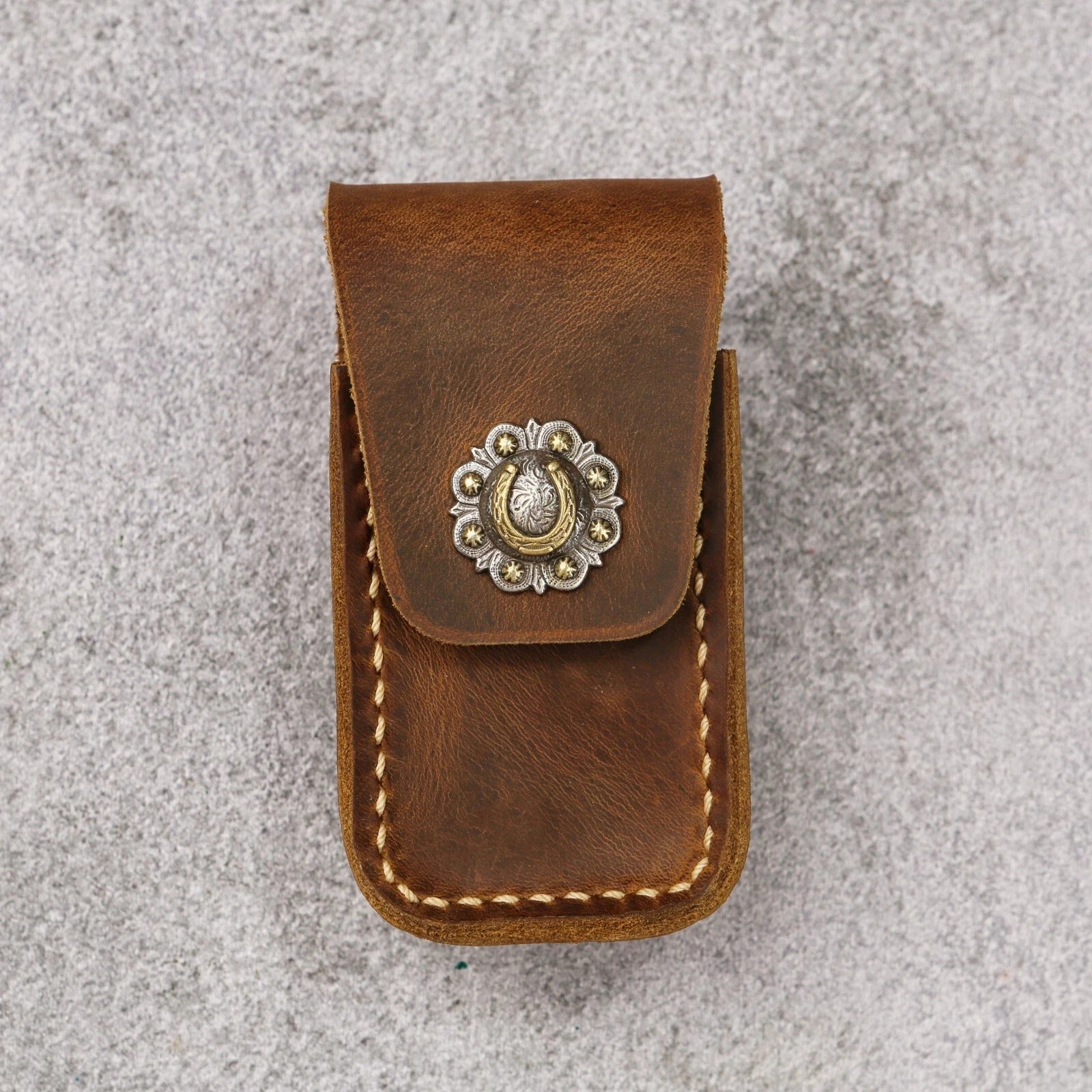 Leather multitool sheath for leatherman Wave Surge Signal, leatherman belt pouch 07FC0E-D4 - KOEEK