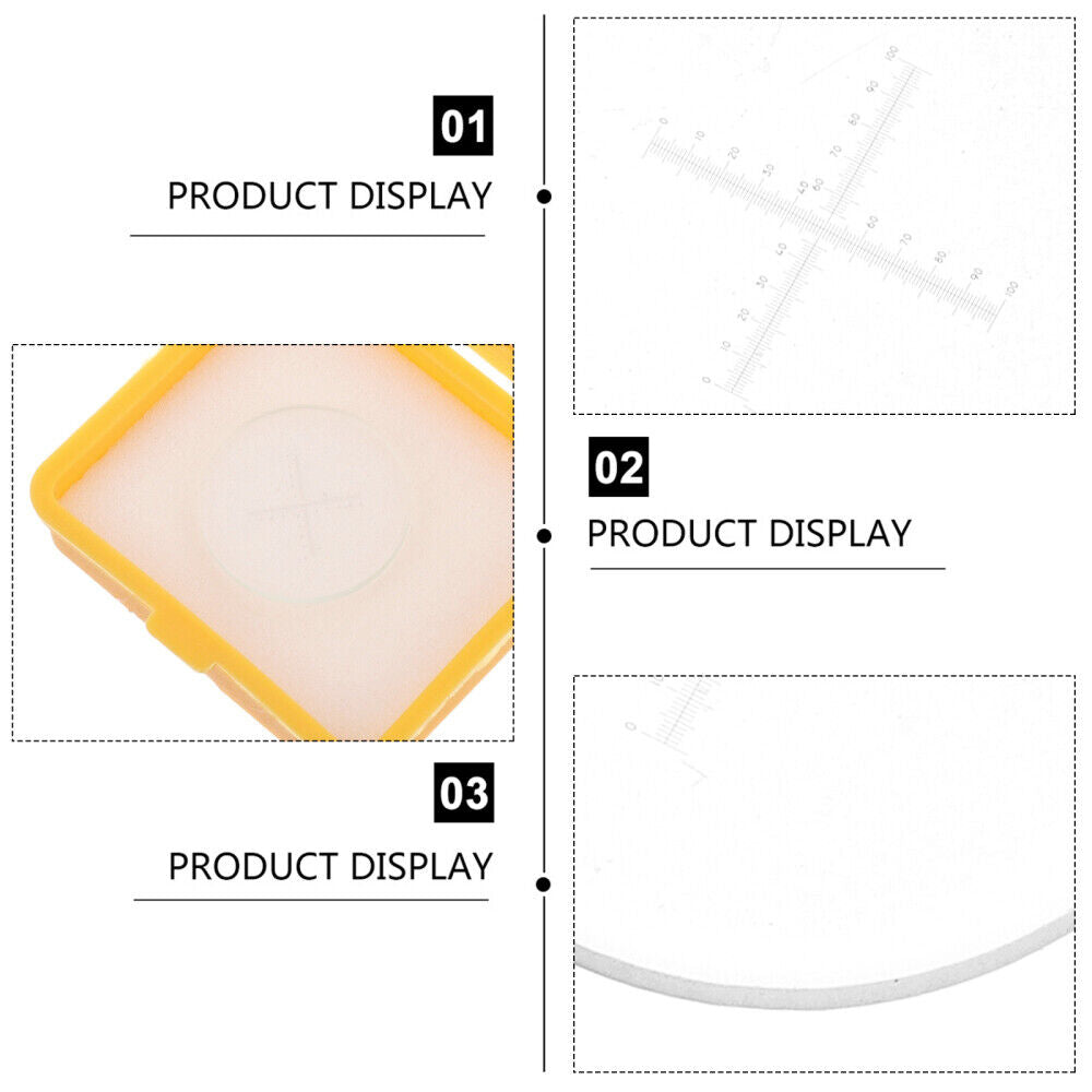 ny Okularlineal Slides Mikrometer Mikroskop Kalibreringsskala Disk