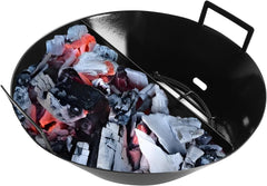 new 14 Inches Charcoal Basket for Large Big Green Egg, Porcelain Enamel Ash... 07FC0E-D4 - KOEEK