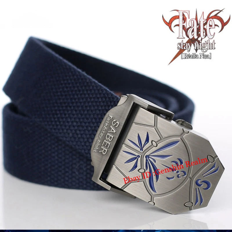 Anime Fate/stay night Altria Pendragon Alloy Belt Trouser Belt Collection Gift 07FC0E-D4 - KOEEK