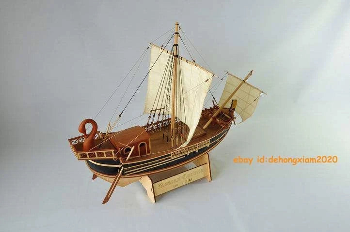 Roman Corbita 1/50 Scale 500mm Wooden Assemble Model ship kit 07FC0E-D4 - KOEEK