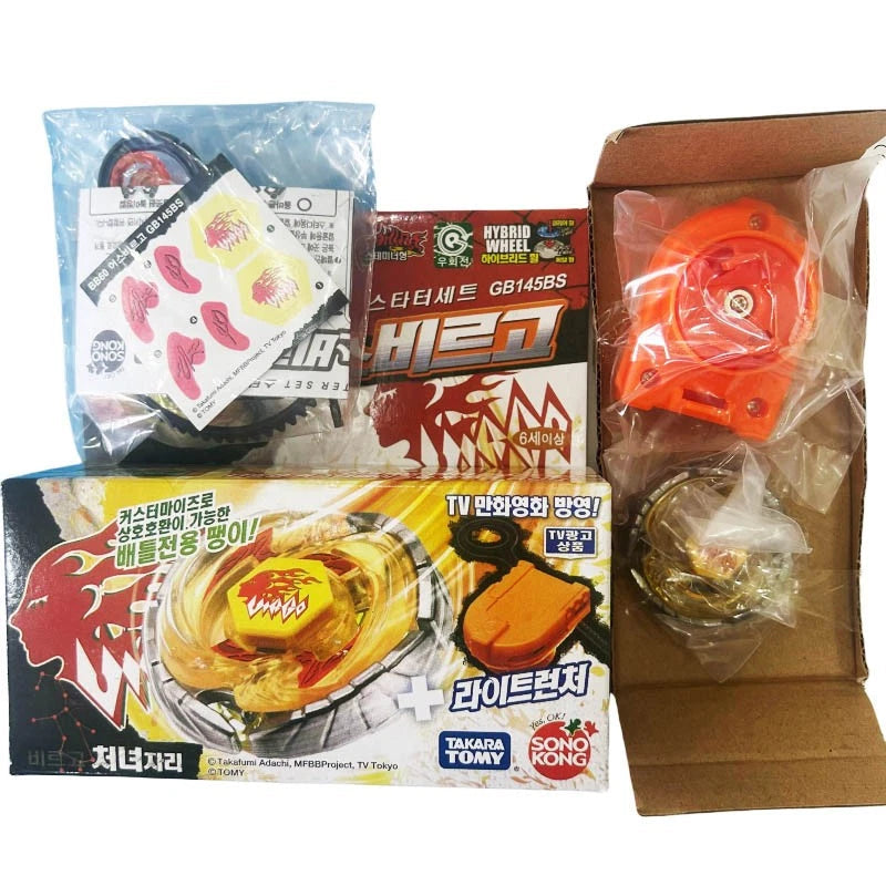 TAKARA TOMY Earth Virgo GB145BS Metal Master Beyblade BB60 Fusion Fury Booster TAKARA - KOEEK