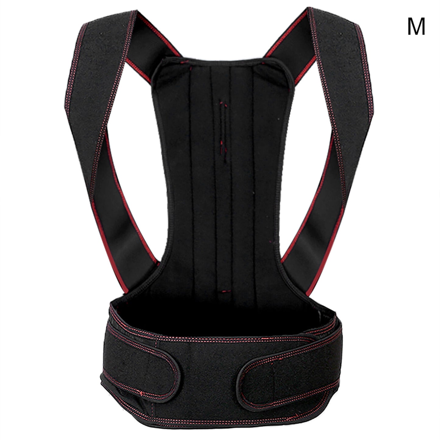 new Posture Corrector Brace Hunchback Correction Belt Back Spine (M Rouge) HGF koeek - KOEEK