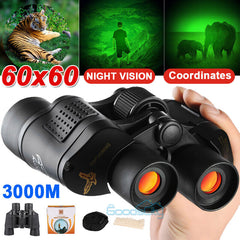 60X60 High Power Military Binoculars with Day/Night Vision