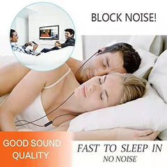new Sleep Soundproof Earbuds Headphones, Noise Isolating Soft for Black 07FC0E-D4 - KOEEK