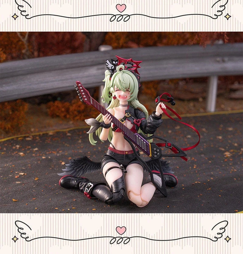 in Stock EXSSRION Moen Angel  Hoshikawa Neko Green 1/12 Scale Action Figure 07FC0E-D4 - KOEEK