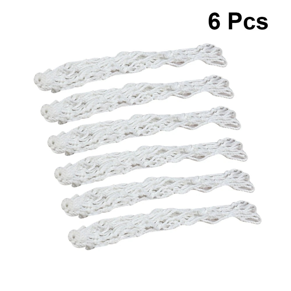 6 Pcs Pool Table Pocket Replacement Billiard Nets Snooker Pockets 07FC0E-D4 - KOEEK