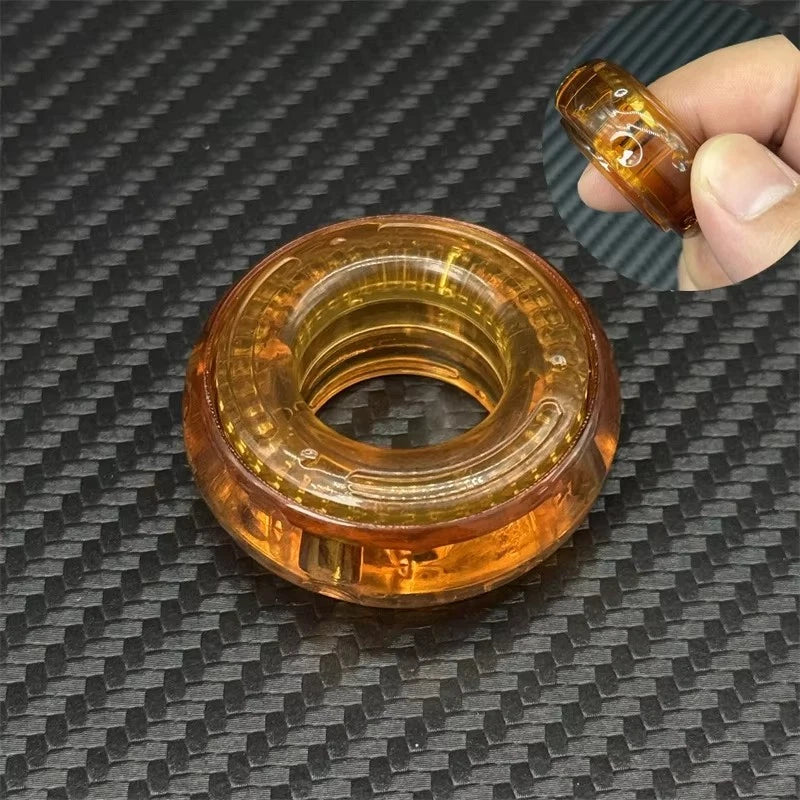 Exquisite Mechanical Ratchet Ring EDC Fidget Ring Relieve Stress Fidget Toy Gift 07FC0E-D4 - KOEEK