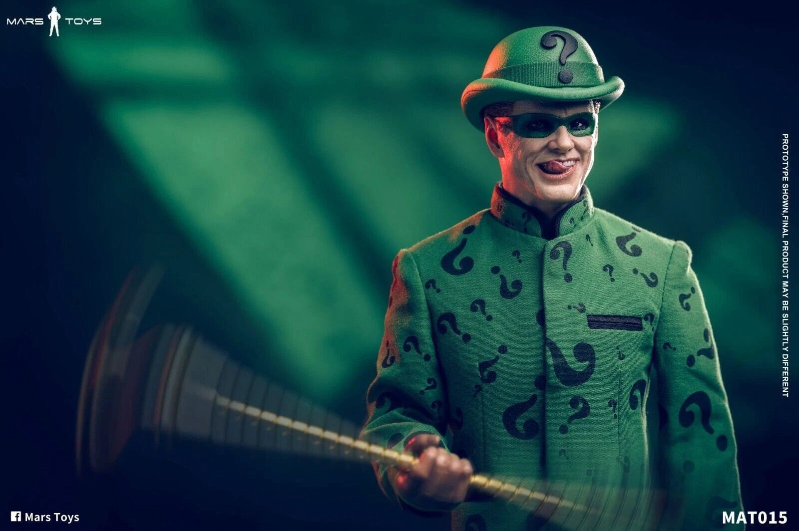 Mars MAT015 1/6 Forever Riddler Carrey 12" Male Action Figure Model Gift Toys 07FC0E-D4 - KOEEK