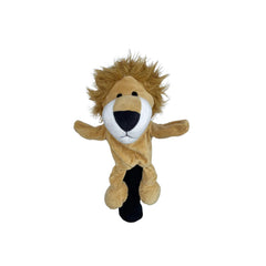 Soft Plush Animal Lion Golf Head Cover Fit Driver Club Head Protective Covers 07FC0E-D4 - KOEEK