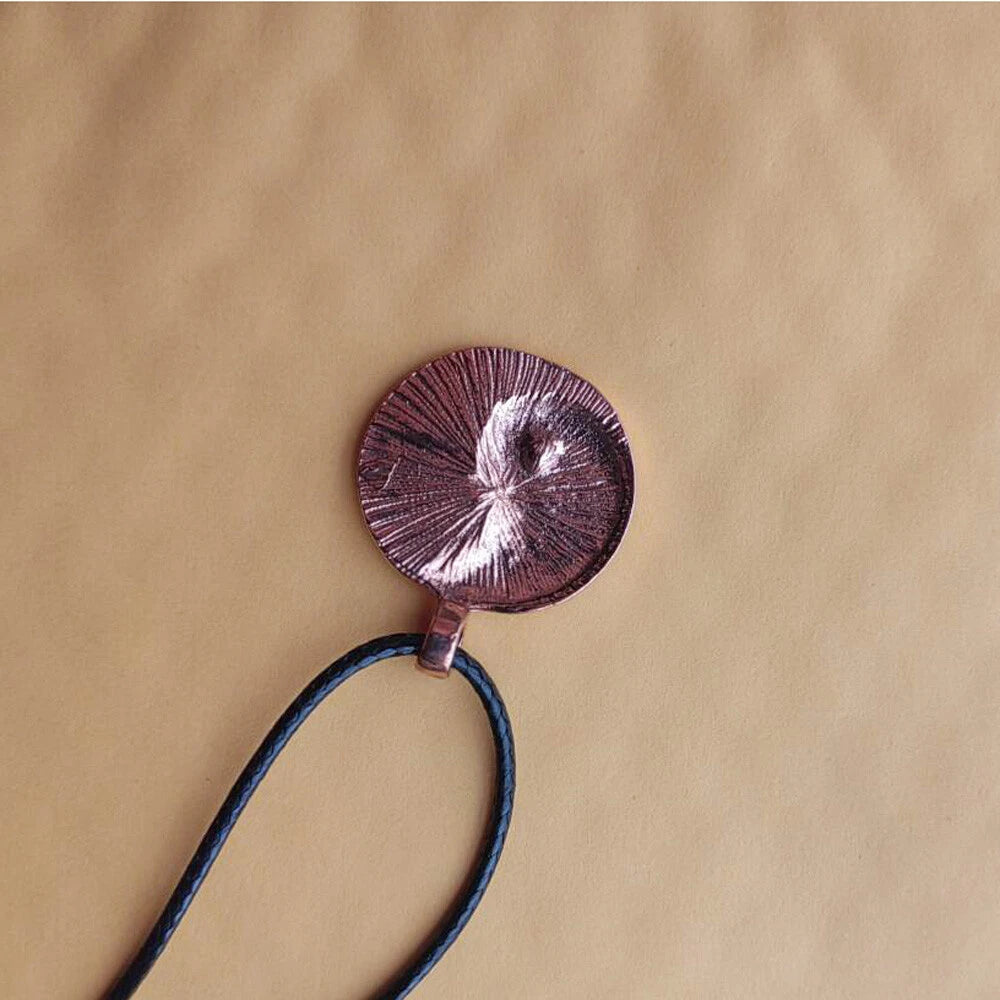 Vintage Ancient Looking Yin Yang Necklace Charm Pendant Necklaces for Women Men 07FC0E-D4 - KOEEK