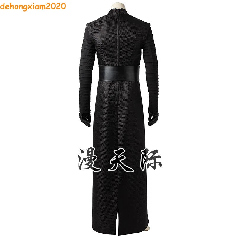 Kylo Ren Cosplay Costume Star Wars 7 The Force Awakens Outfit Custom Halloween 07FC0E-D4 - KOEEK