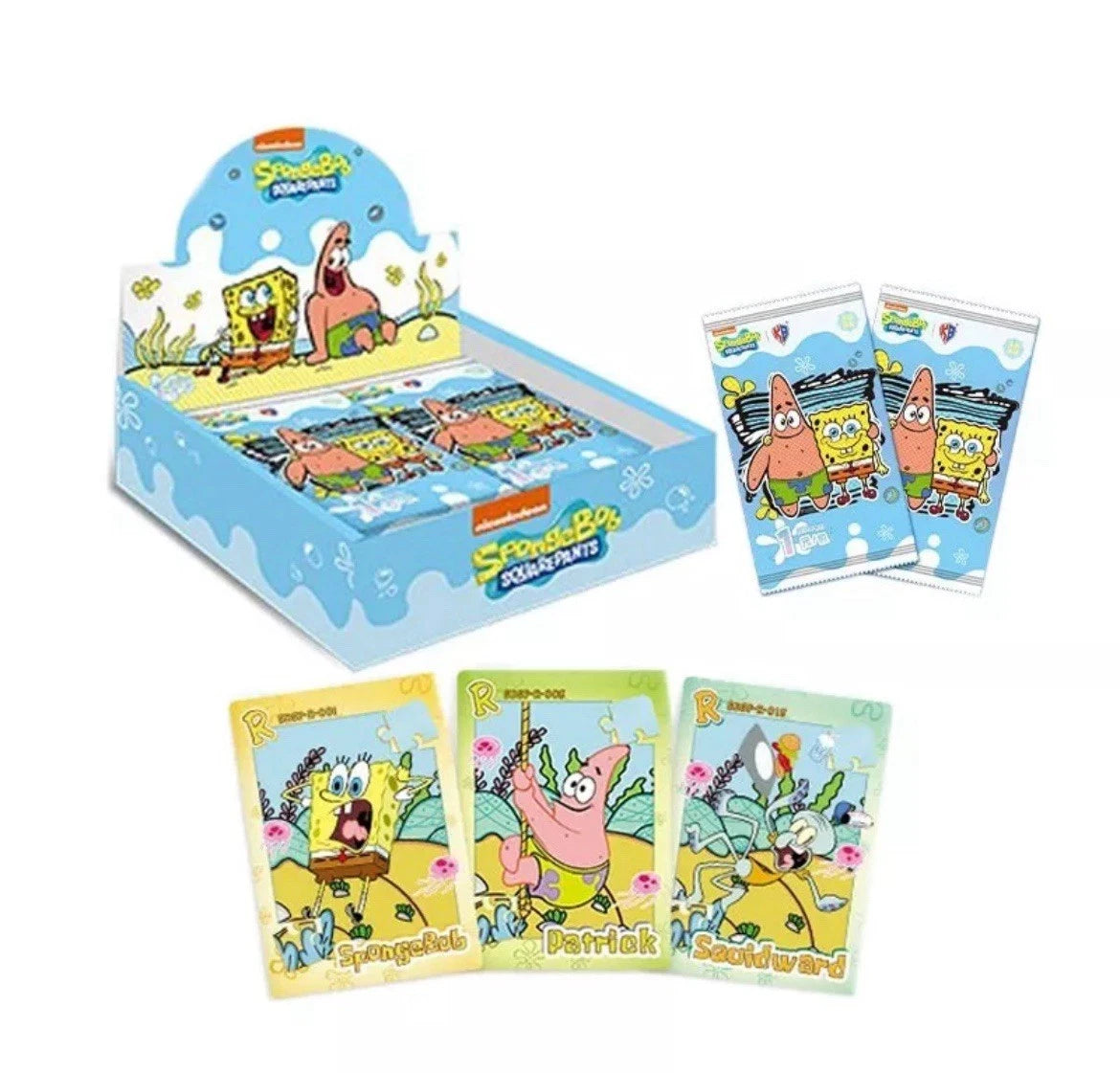 KB SpongeBob SquarePants Collection Trading Card Booster Box 36 Pack Sealed 07FC0E-D4 - KOEEK