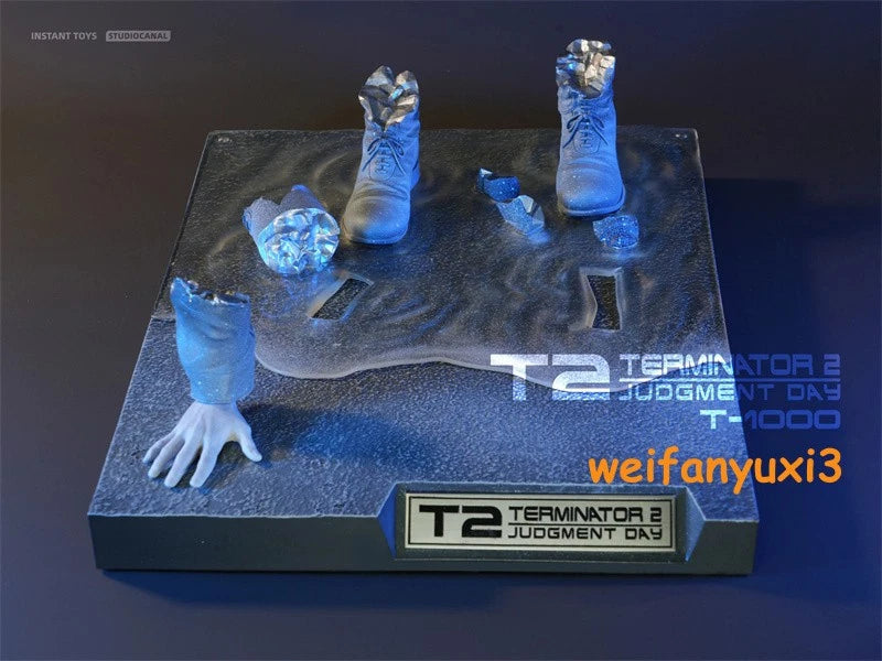 1/4 Frozen T-1000 Action Figure Statue Instant Toy Terminator 2 Judgment Day 07FC0E-D4 - KOEEK