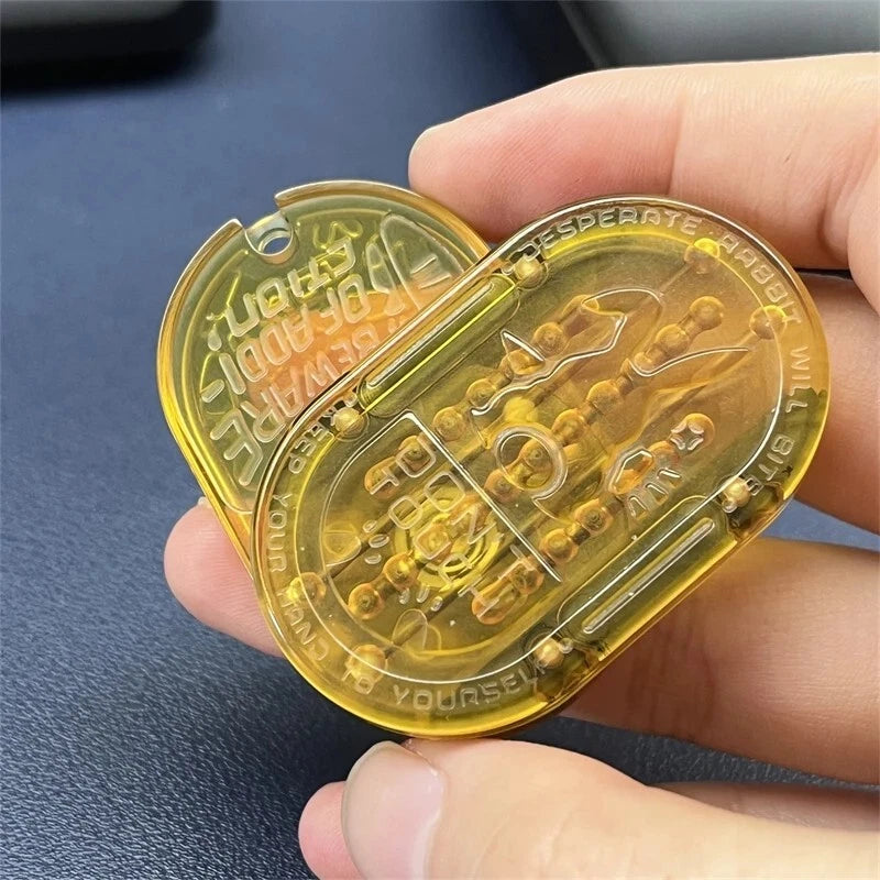 EDC Novel PEI Fidget Slider Cartoon Rabbit Pattern Fidget Toys Stress Relief 07FC0E-D4 - KOEEK