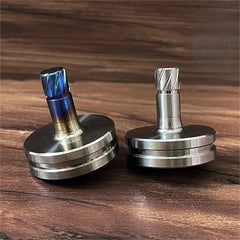 EDC Titanium Spinning Top Fidget Toy Premium Desktop Toy Spinner Gyroscope Gift 07FC0E-D4 - KOEEK