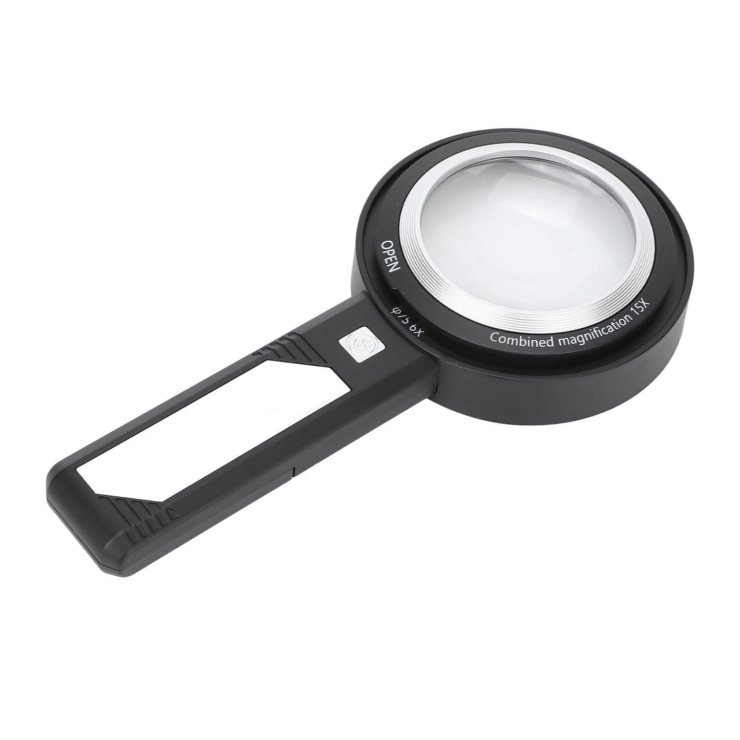 new Seniors 6X/15X Magnifying Glass 6 LED Lights Handheld Lens Magnifier For Rea AP9 koeek - KOEEK