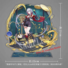 Anime Honkai: Star Rail Topaz Acrylic Desktop Stand Figure Collection Decor 07FC0E-D4 - KOEEK