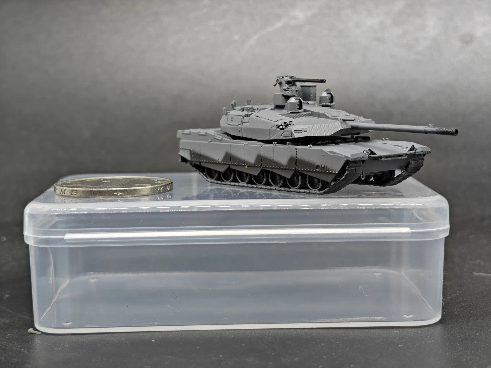 USA Abrams x Tank 1/144 Scale Static Model Painted Finished Non-Movable 07FC0E-D4 - KOEEK