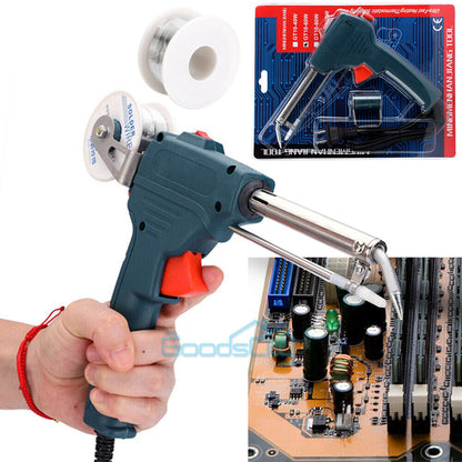 new 60Watt Auto Electric Soldering Iron Gun Kit for Repair Circuit Board, Home DIY