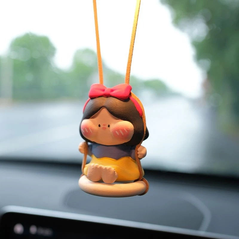 Car Hanging Ornament Interior Rearview Mirror Decor Pendant Ornament 07FC0E-D4 - KOEEK