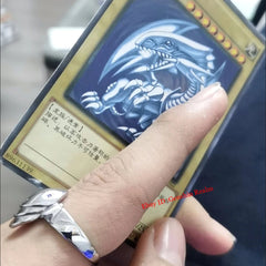 Anime Yu-Gi-Oh! Seto Kaiba Blue-Eyes White Dragon Cosplay Props Duel Ring 07FC0E-D4 - KOEEK