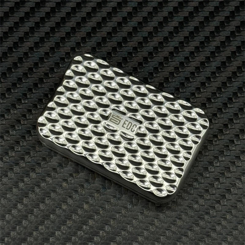 Novel Honeycomb EDC Fidget Slider Fashion Alloy Metal Push Haptic Slider 07FC0E-D4 - KOEEK