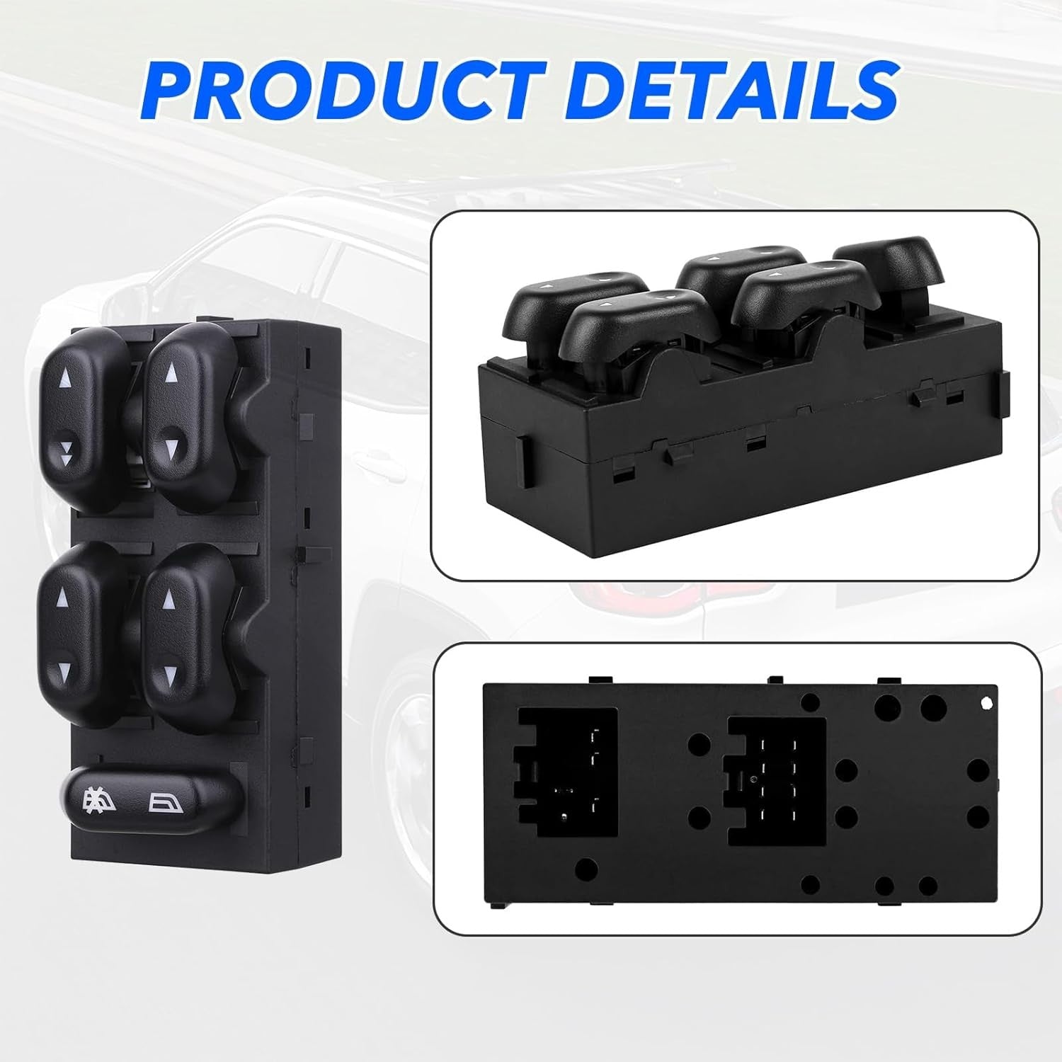 new Driver Side Master Power Window Switch 5L1Z14529AA for Ford F150 2004 2005...