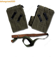 WWII WW2 German Army Green MP40 Ammo Pouch Replica Pack Package Bag With Strap 07FC0E-D4 - KOEEK