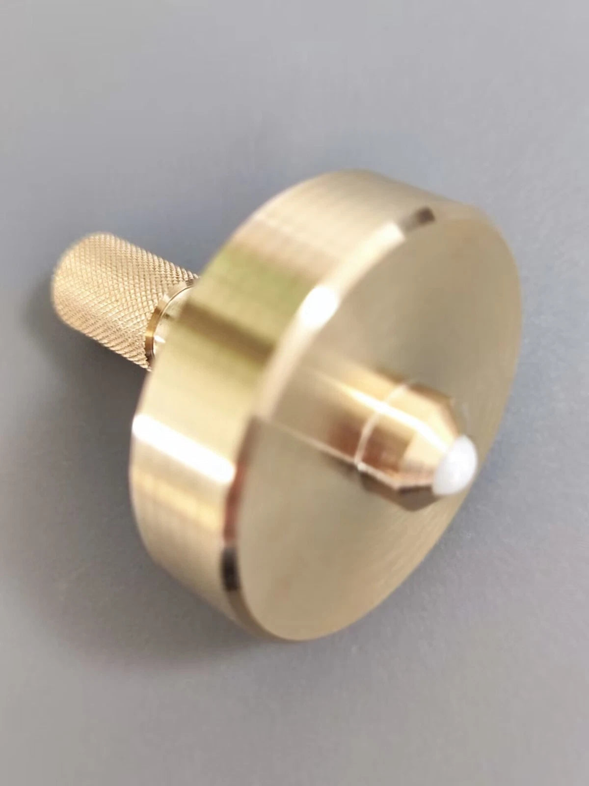Brass Hand Twisting Spinning Top Gyro Gyroscope Spinner Toys Gift 07FC0E-D4 - KOEEK