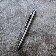1PC Titanium Ballpoint Pen EDC Pocket pen Business Office Writing Signature Gift 07FC0E-D4 - KOEEK