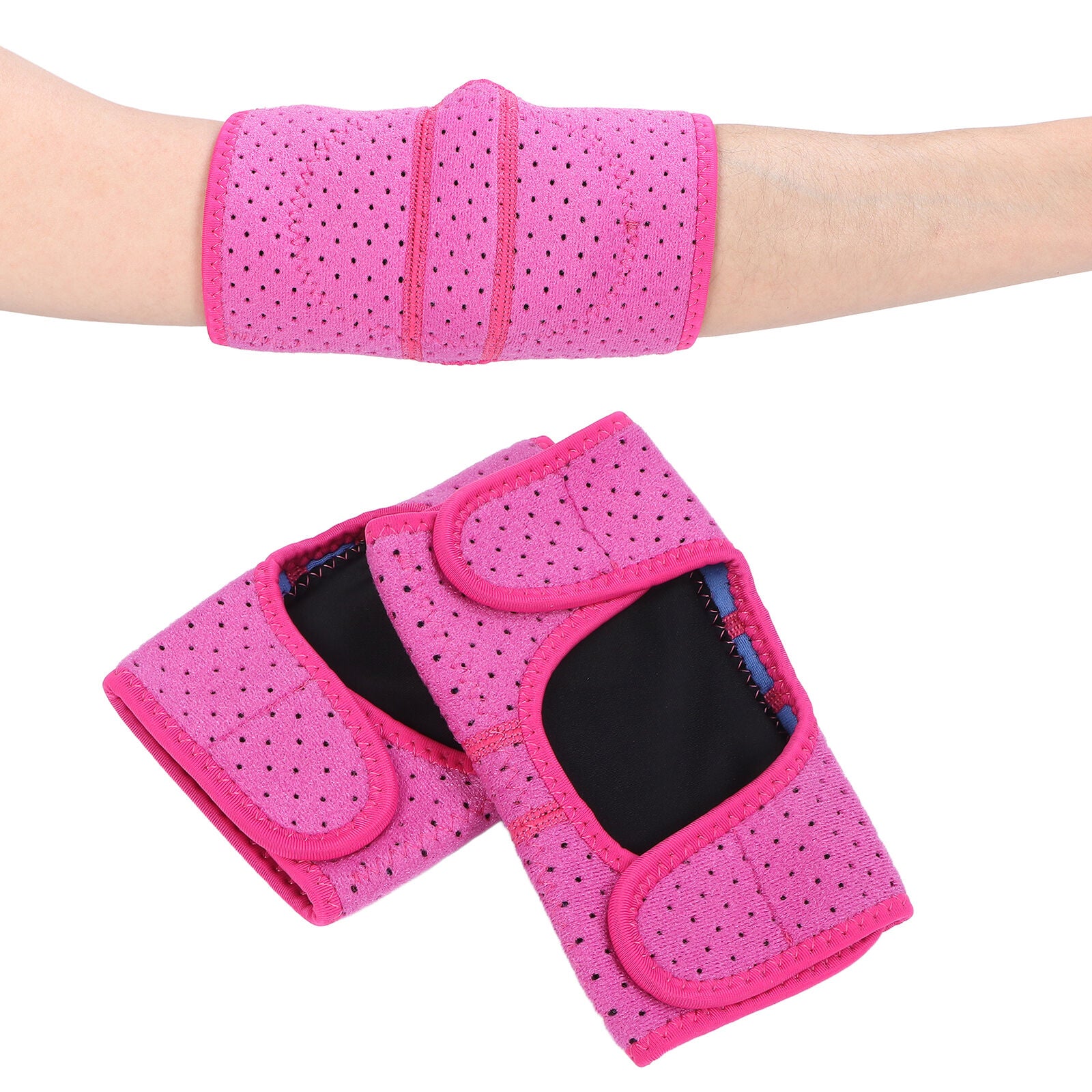 new Elbow Protective Pads Thick Sponge Elbow Splint Stabilizer Brace(Rose ) HGF koeek - KOEEK