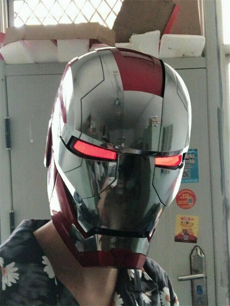 AUTOKING Iron Man MK5 1:1 Helmet Wearable Voice-control Mask Toy Gifts Cosplay AUTOKING - KOEEK