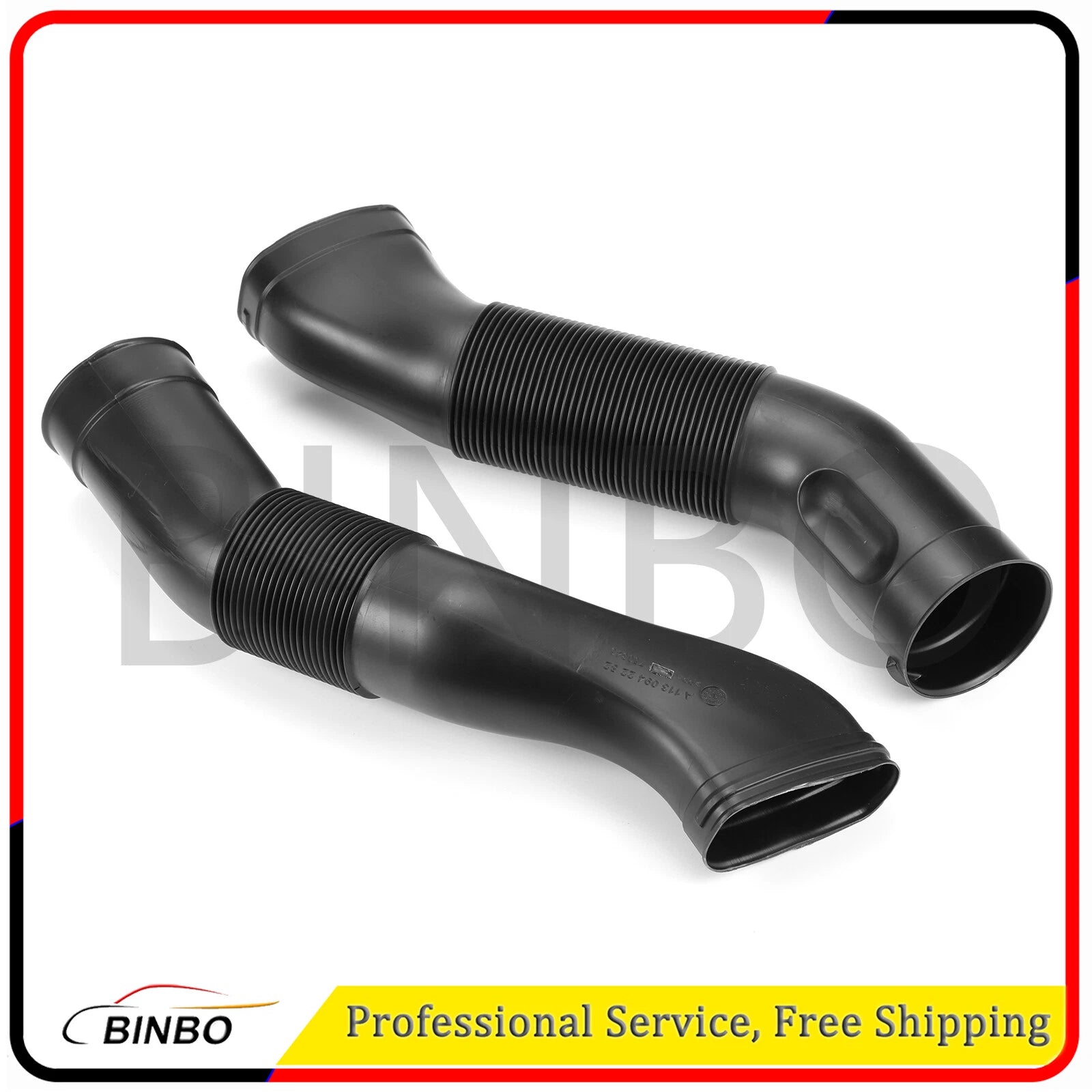 LH+RH Side Air Intake Duct Hose 1130942182 For Mercedes W211 CLS500 E500 03-06 07FC0E-D4 - KOEEK