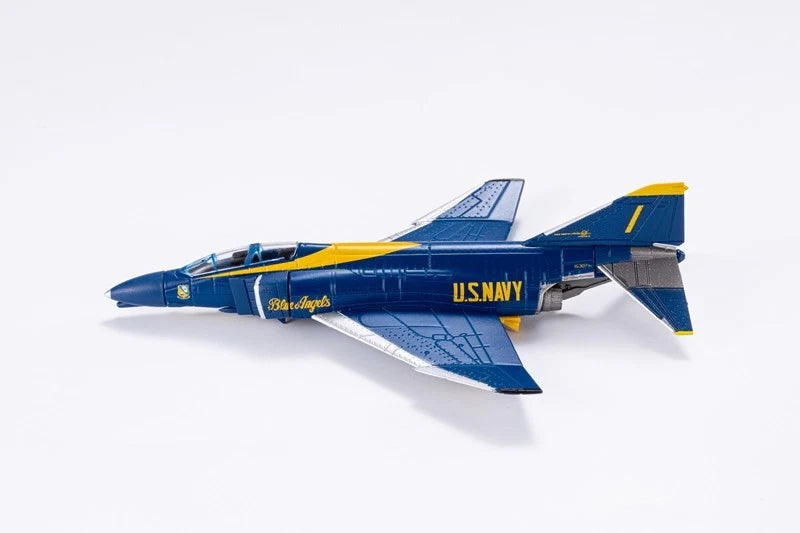 AF1 1/144 McDonnell Douglas F-4J "Blue Angels" Diecast Model 07FC0E-D4 - KOEEK