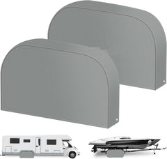 new Tuszom Tearproof Anti-UV Dual Wheel Tire Covers for RV, 27 - 29 inch, Gray TUSZOM - KOEEK
