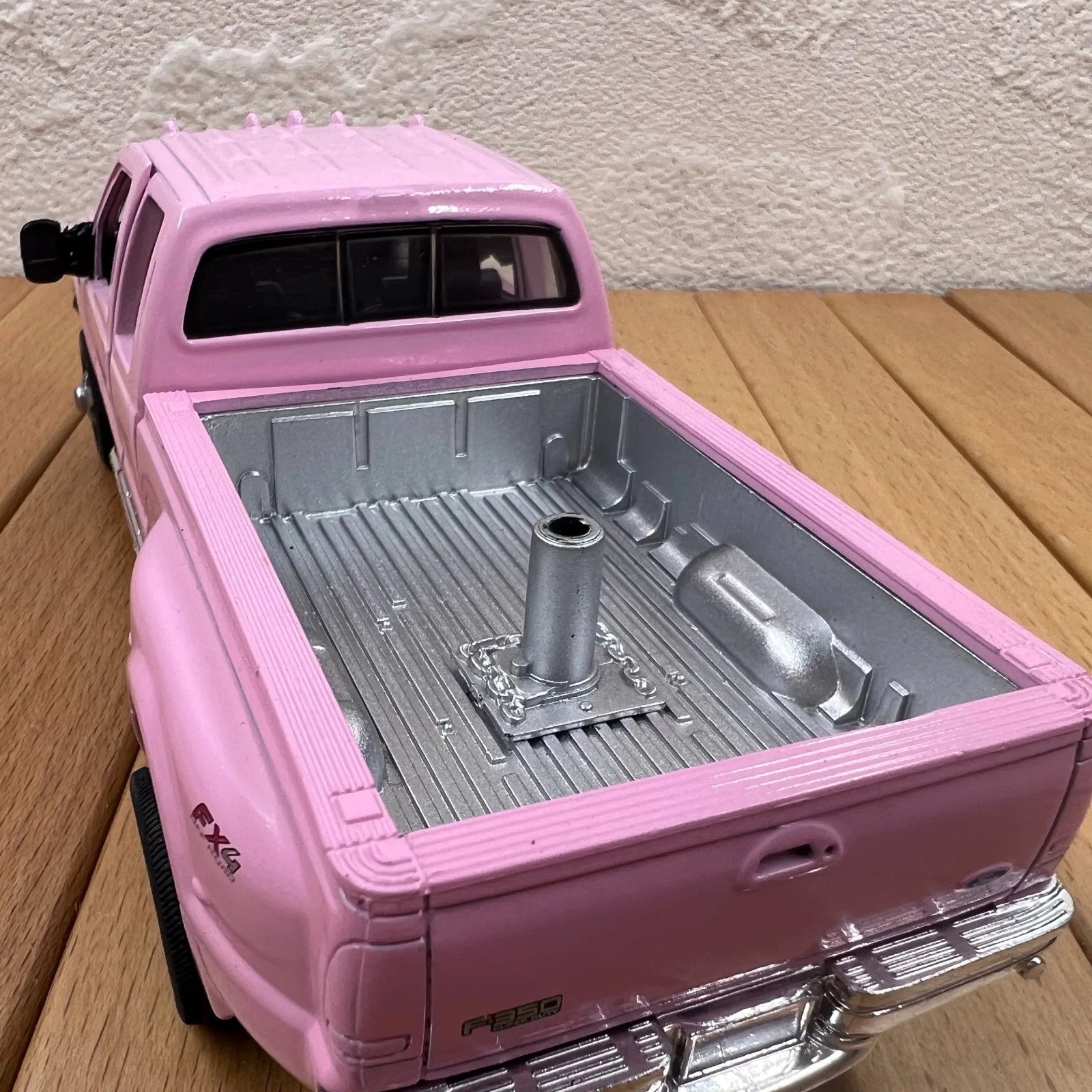 1/32 Pink Ford F-350 Diecast Model Off-Road Scene Decor Transport Vehicle Loose 07FC0E-D4 - KOEEK