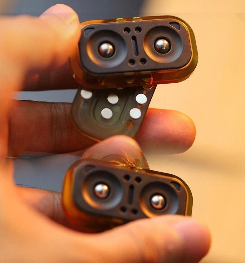 Push Slider PC Owl Fidget Rotate Mechanical EDC Adult Fidget Stress Relief Toys 07FC0E-D4 - KOEEK