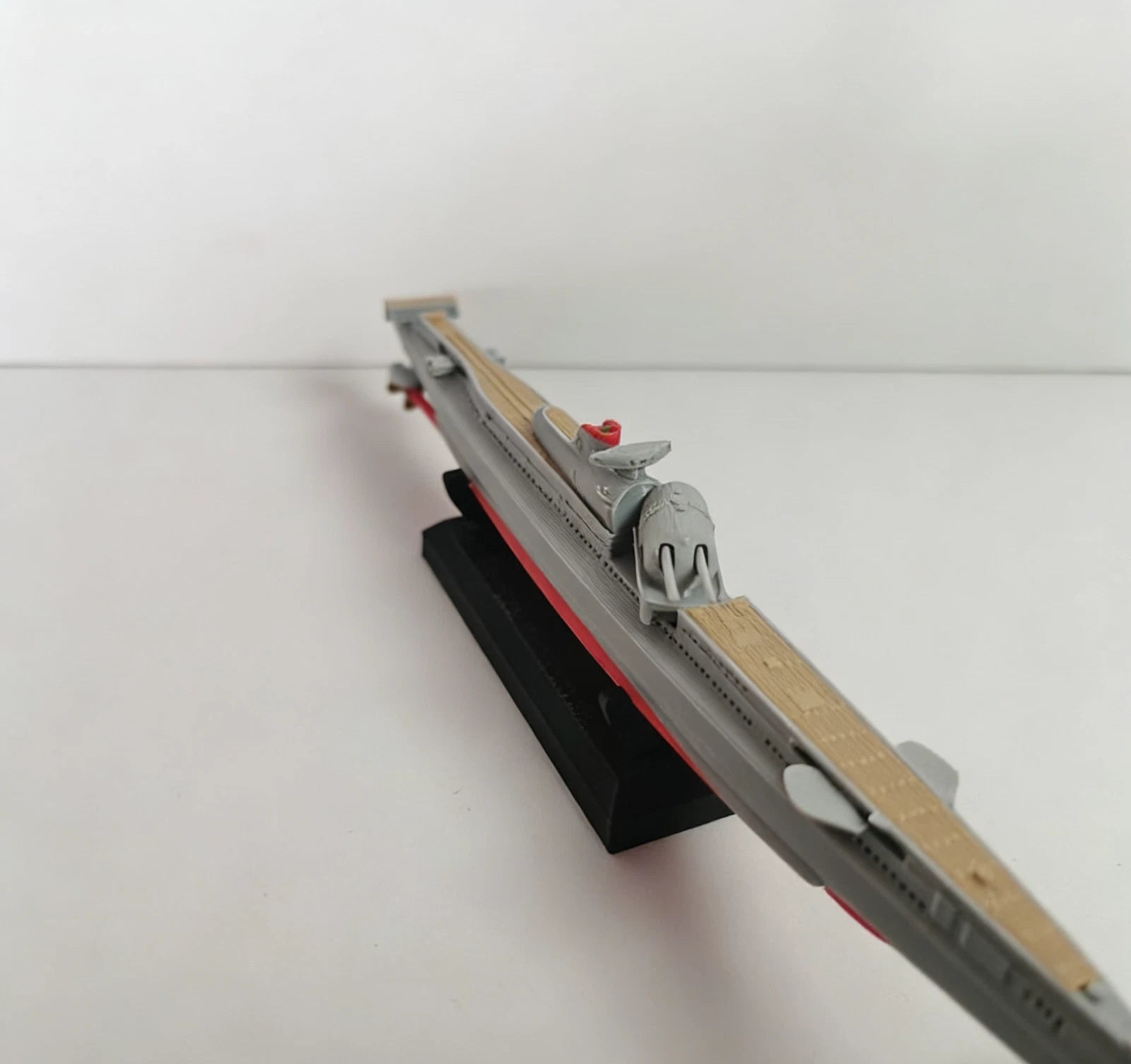 French SubmarineSurcouf WWII Largest Cruiser Submarine Heavy Guns Finished Model 07FC0E-D4 - KOEEK