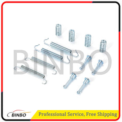 For BMW F02 F07 550i 730Li Parking Brake Shoes Springs Repair Kit 34410038346 07FC0E-D4 - KOEEK
