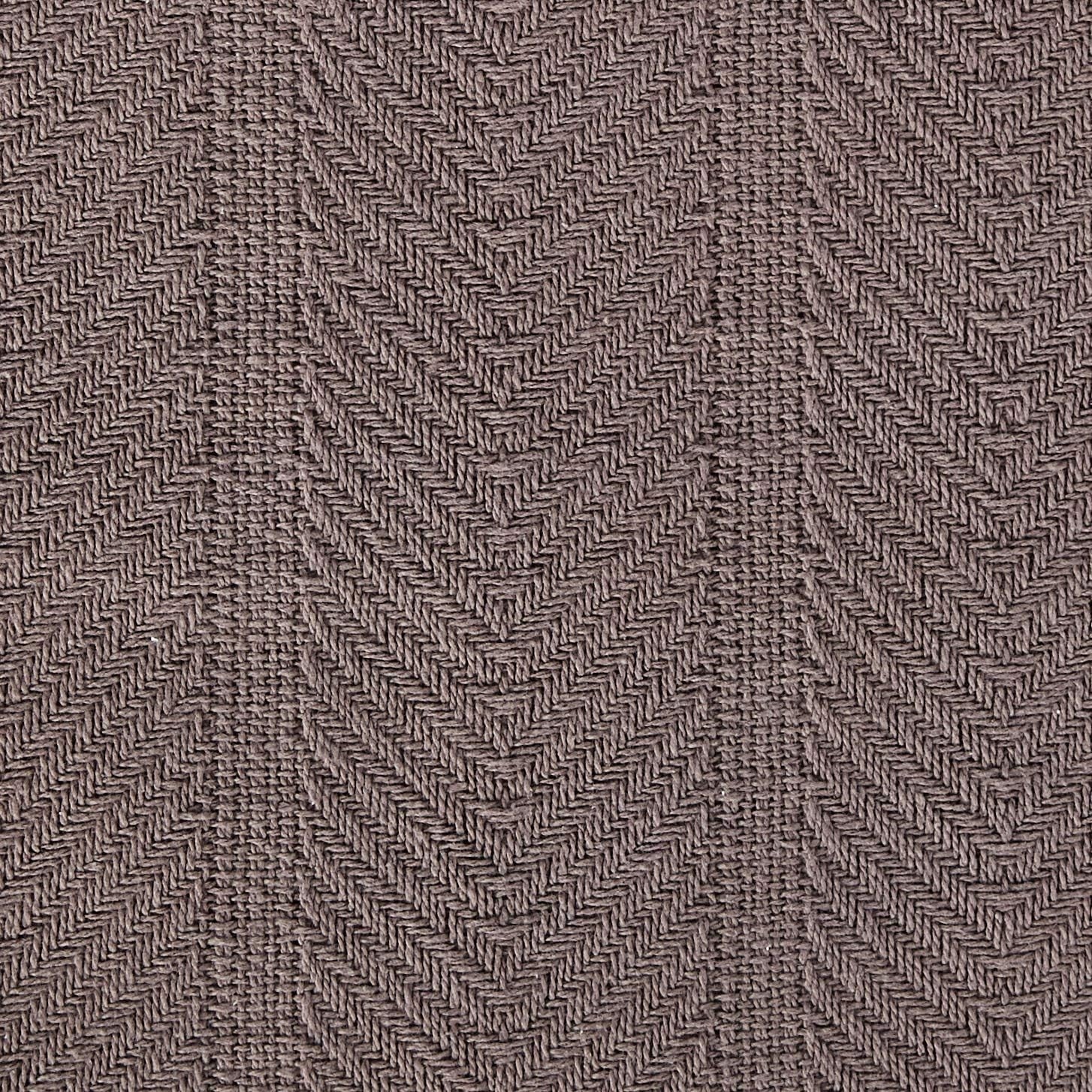 new Eddie Bauer Home Herringbone Collection Blanket- Cotton, Queen, Mushroom EDDIE BAUER - KOEEK