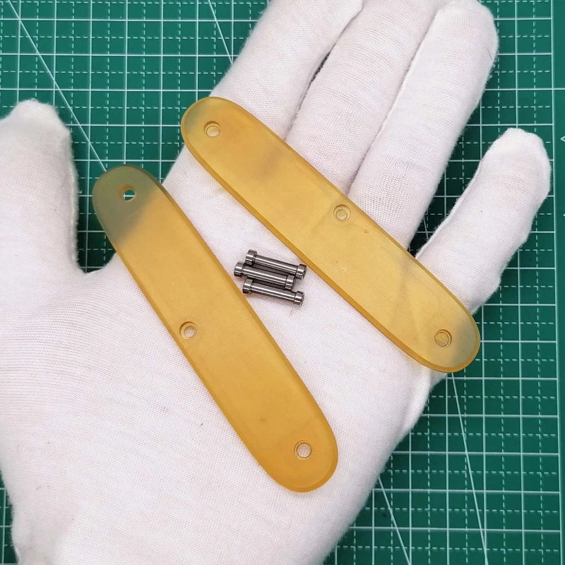 1 Pair ULTEM PEI Handle Scales for 93mm Victorinox Swiss Army Knife 07FC0E-D4 - KOEEK