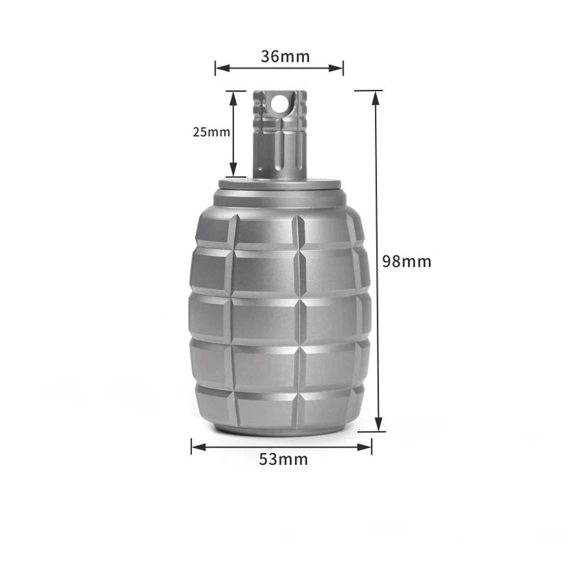 Titanium Flagon Pocket Hip Flask Whiskey Wine Container Screw Cap Flagon 100ML 07FC0E-D4 - KOEEK